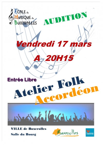 AUDITIONS AFFICHES 17 03 17